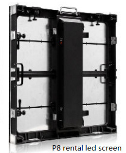 P8 IP65 advertising led screen SMD3535 , electronic event screen hire