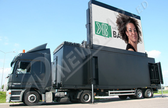 High Brightness Truck Mounted LED Screen