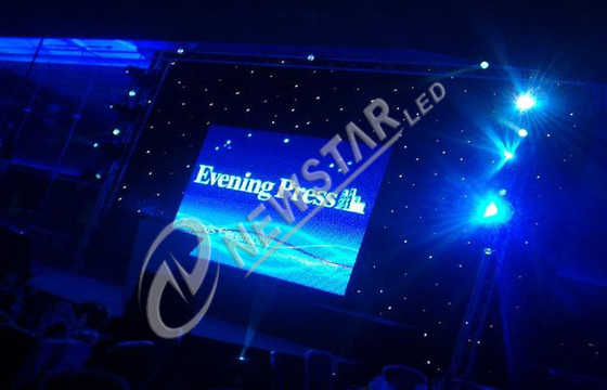 Waterproof Slim Indoor SMD LED Display Board , Stage Background Led Screen