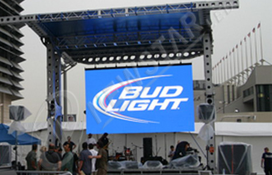 SMD P6 Rental Outdoor LED Signs Panel For Stage 140°(H ) / 140°(V )